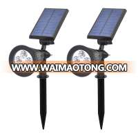 Motion sensor solar garden street light garden outdoor IP44 led solar panels light