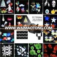 12 Patterns LED Landscape Light Waterproof Garden Lighting for Halloween Outdoor Christmas Projector Lights Lamp Holiday Party