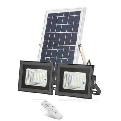 Sunbonar  white and wamr white led  garden and home lighting led 2 pcs lamp all in two solar spot light