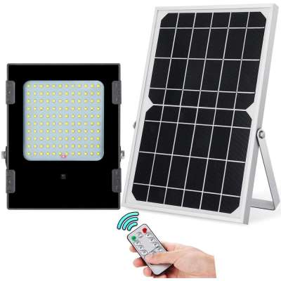 Sunbonar Waterproof Dusk to Dawn Solar Lights Outdoor Smart Remote Control for Yard Shed Pool Sign Barn Roof Garage